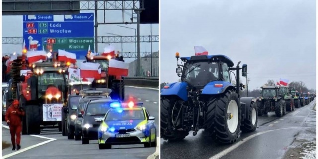 Ogólnopolski Protest Rolników. W Łódzkiem blokady od rana mogą paraliżować drogi. Kierowcy muszą liczyć się z utrudnieniami [Mapa]