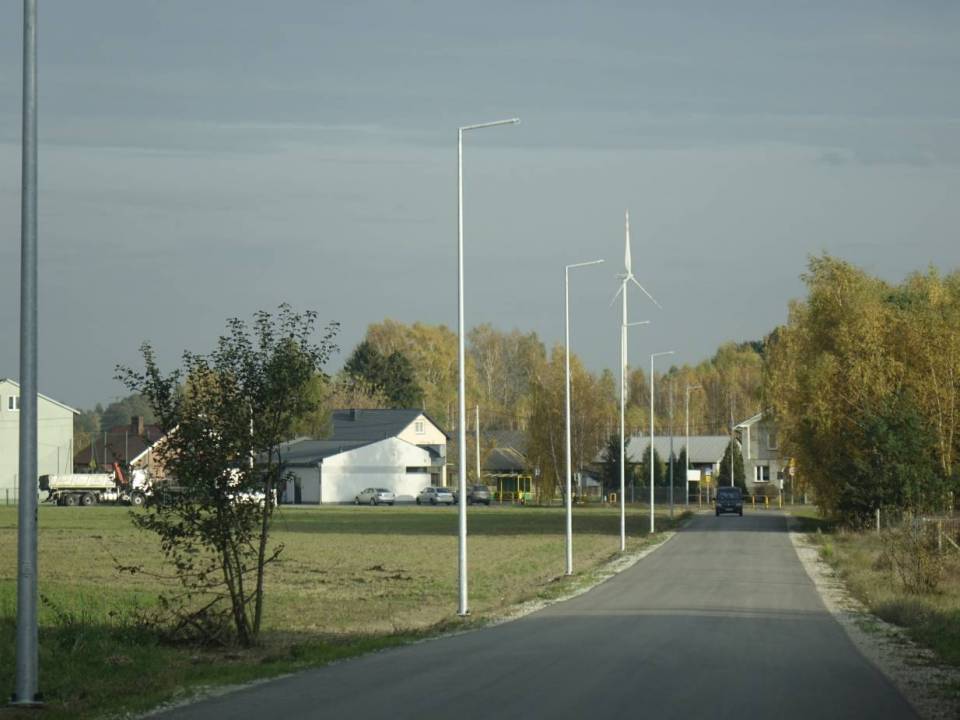 Więcej lamp ulicznych w Idzikowicach