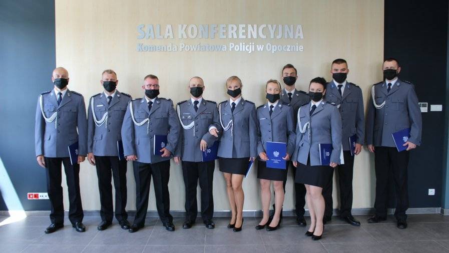 Kobiety w Komendzie Powiatowej Policji w Opocznie