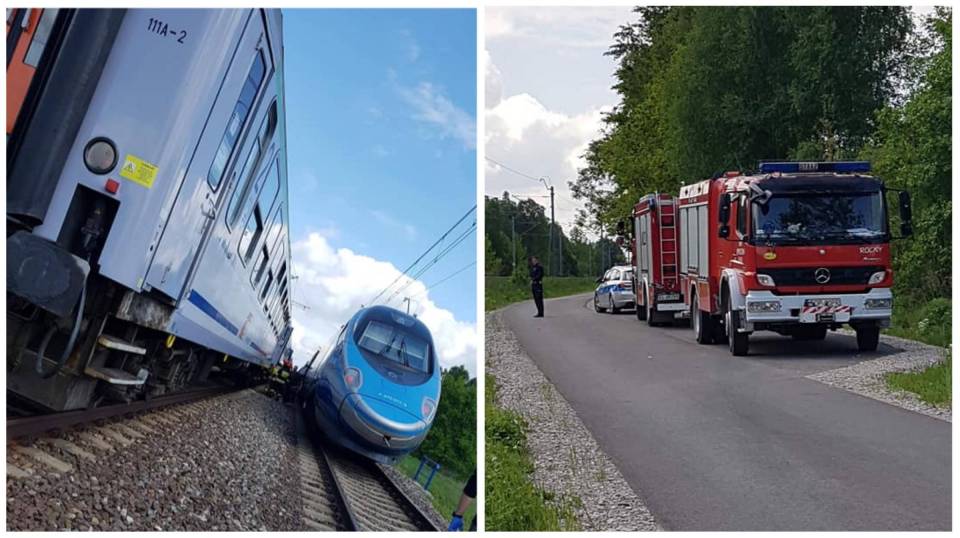 Tragiczny wypadek w powiecie opoczyńskim. Pociąg potrącił człowieka, "doszło do dekapitacji"