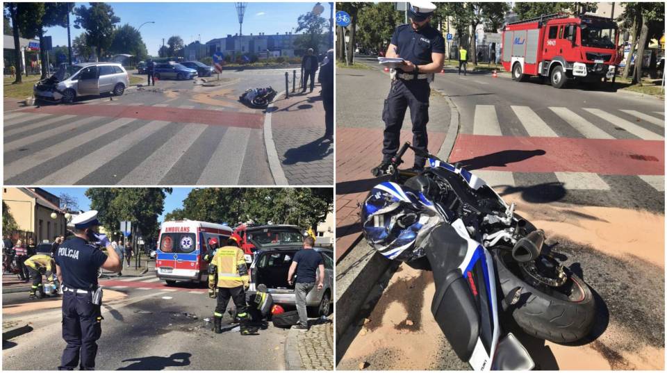 19-latek kradzionym motocyklem spowodował dwa wypadki. Po drugim zmarł