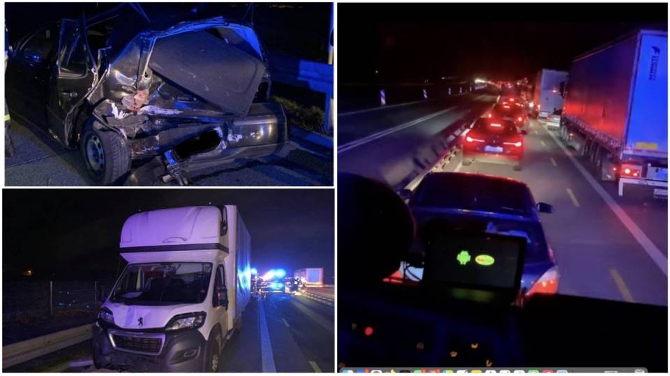 Zatrważające wideo z A1! Strażacy pokazują, jak wygląda dojazd do miejsca wypadku: "To był po prostu dramat"