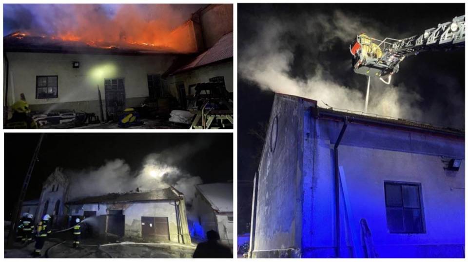 Ogromny pożar w stadninie koni w Bogusławicach! Co wiemy o stratach i wstępnej przyczynie?